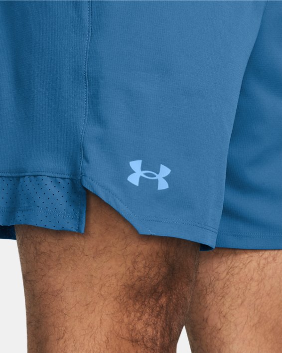 Pantalón corto de 15 cm UA Vanish Woven para hombre, Blue, pdpMainDesktop image number 3